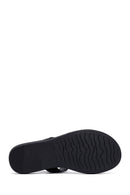 Woman Black Accessory Detailed Sandals | Derimod