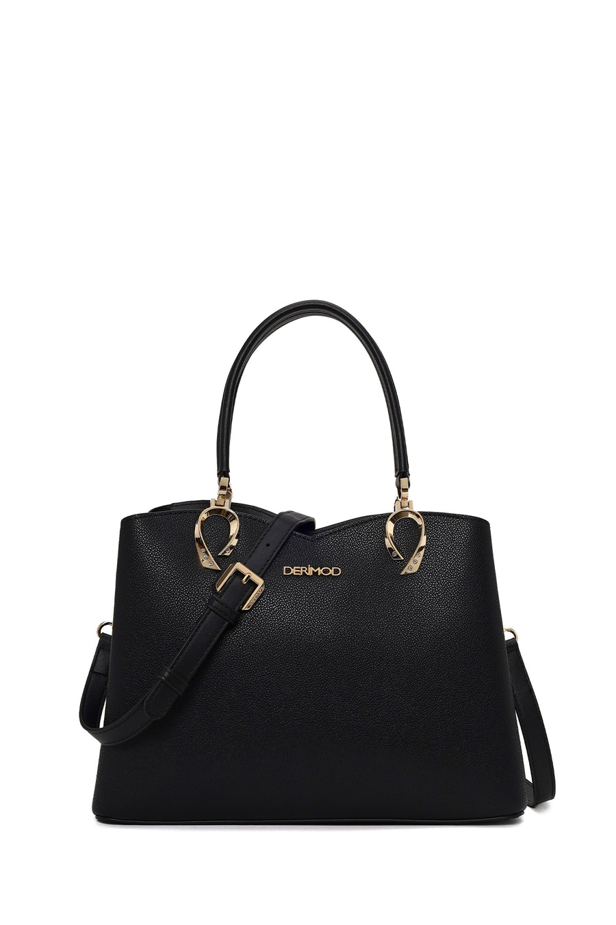 Woman Black Long-Strap Shoulder Bag AB150001SF | Derimod