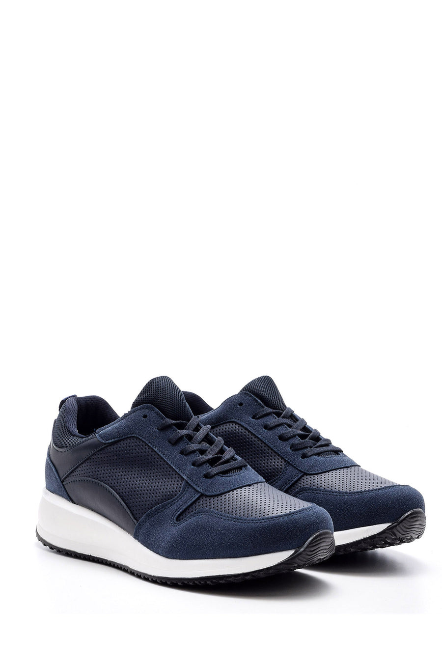 Erkek Süet Detaylı Sneaker