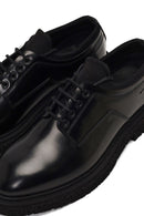 Men's Black Lace-Up Leather Casual Shoes | Derimod