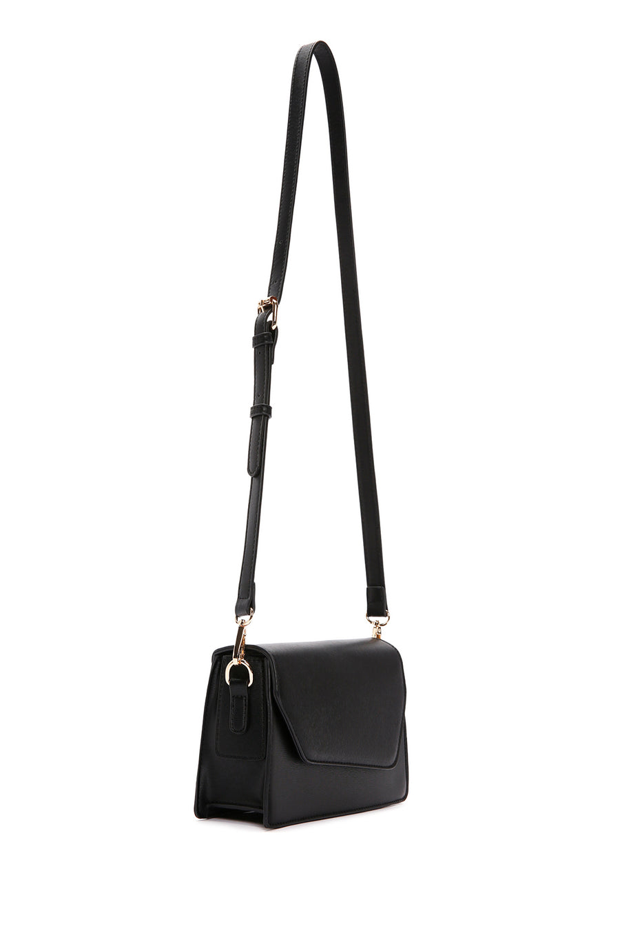 Women's Black Long Strap Crossbody Bag
