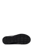 Skechers Women's Black Fashion Fit Lace-Up Thick Sole Fabric Sneakers | Derimod