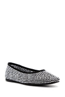 Women's Black Stone Ballet Ballet | Derimod