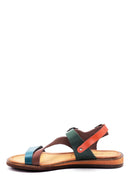 Women's Leather Bodrum Sandals | Derimod