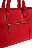 Women's Red Long Strap Leather Shoulder Bag | Derimod