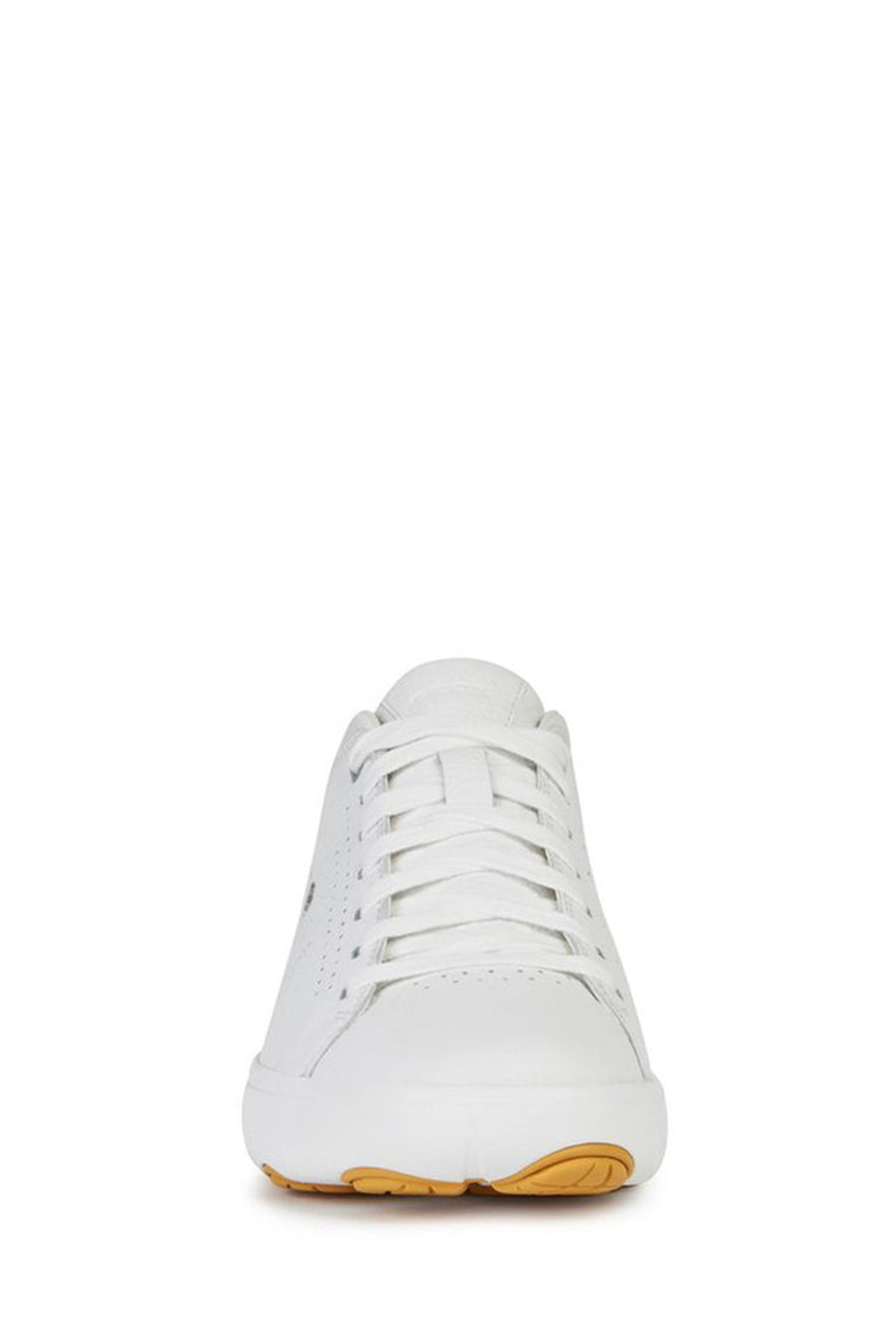 Geox Men's White Nebula Y Leather Sneaker