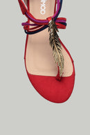 Leaf Buckle Women's Sandals | Derimod