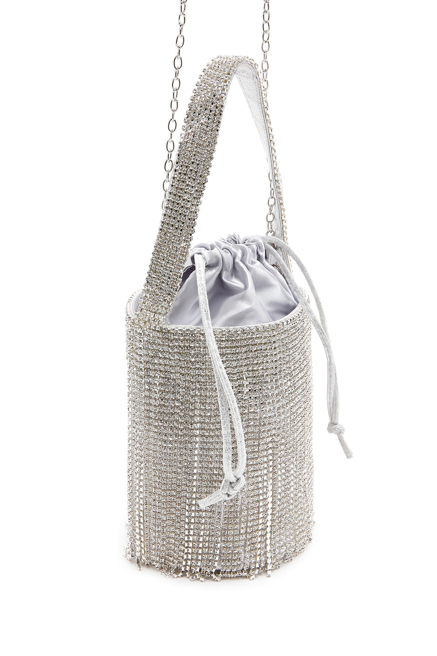 Women's Silver Stone Handbag