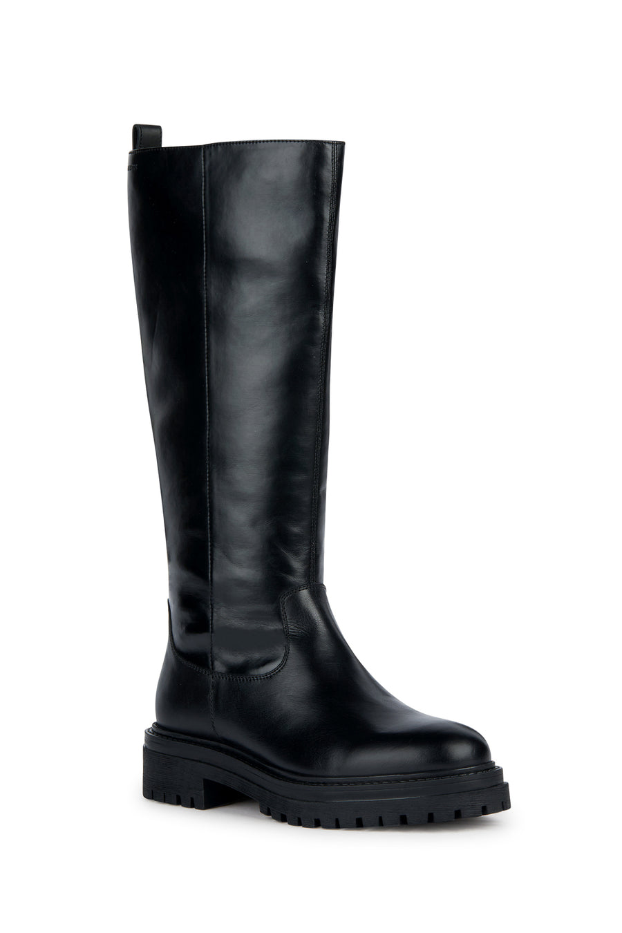 Geox Women's Black Iridea Leather Boots