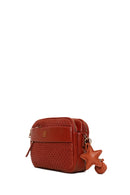 Woman Dark Orange Long-Strap Crossbody Bag | Derimod