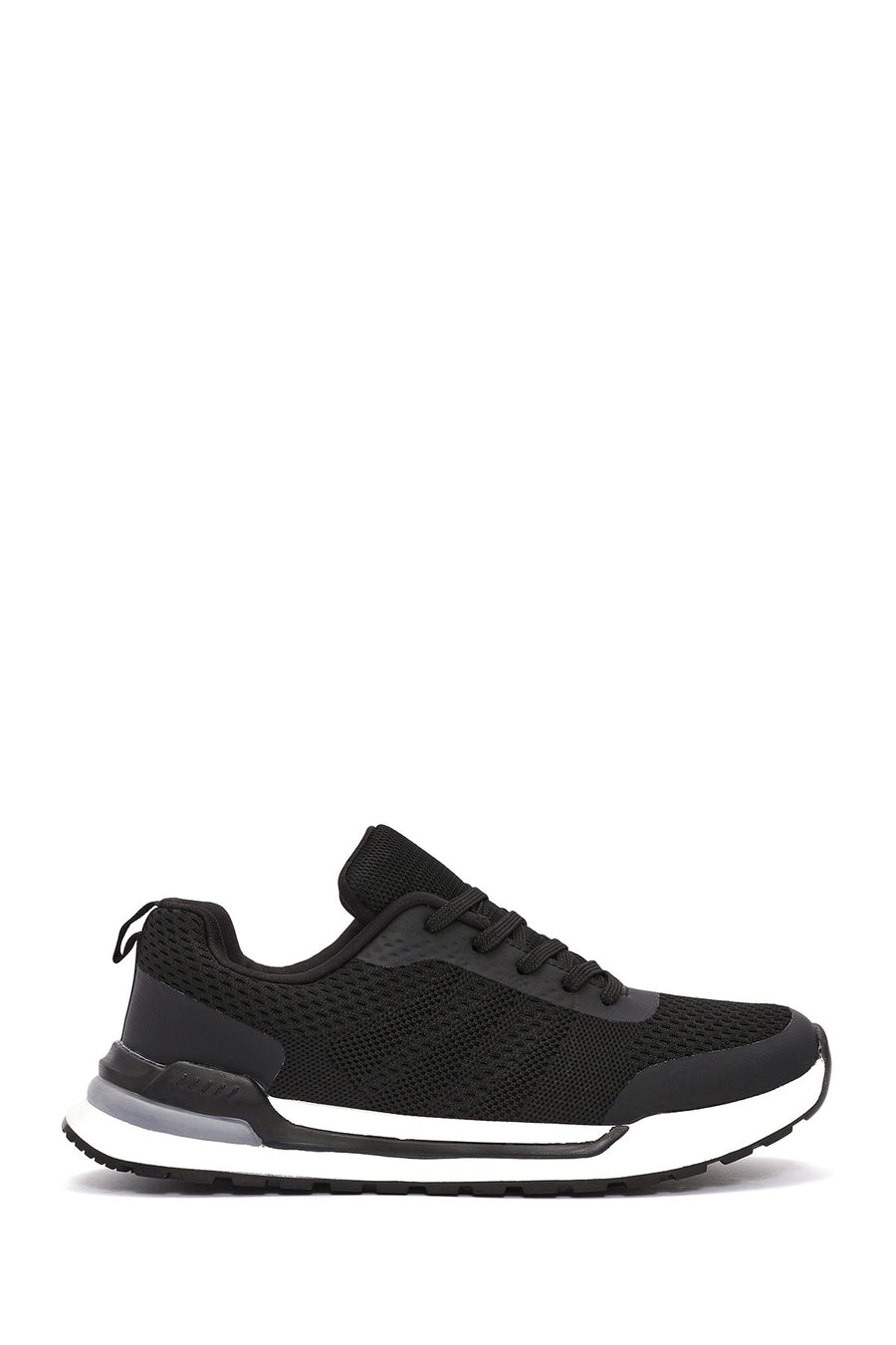 Men's Black Lace-Up Fabric Sneakers 24WFD69326F | Derimod