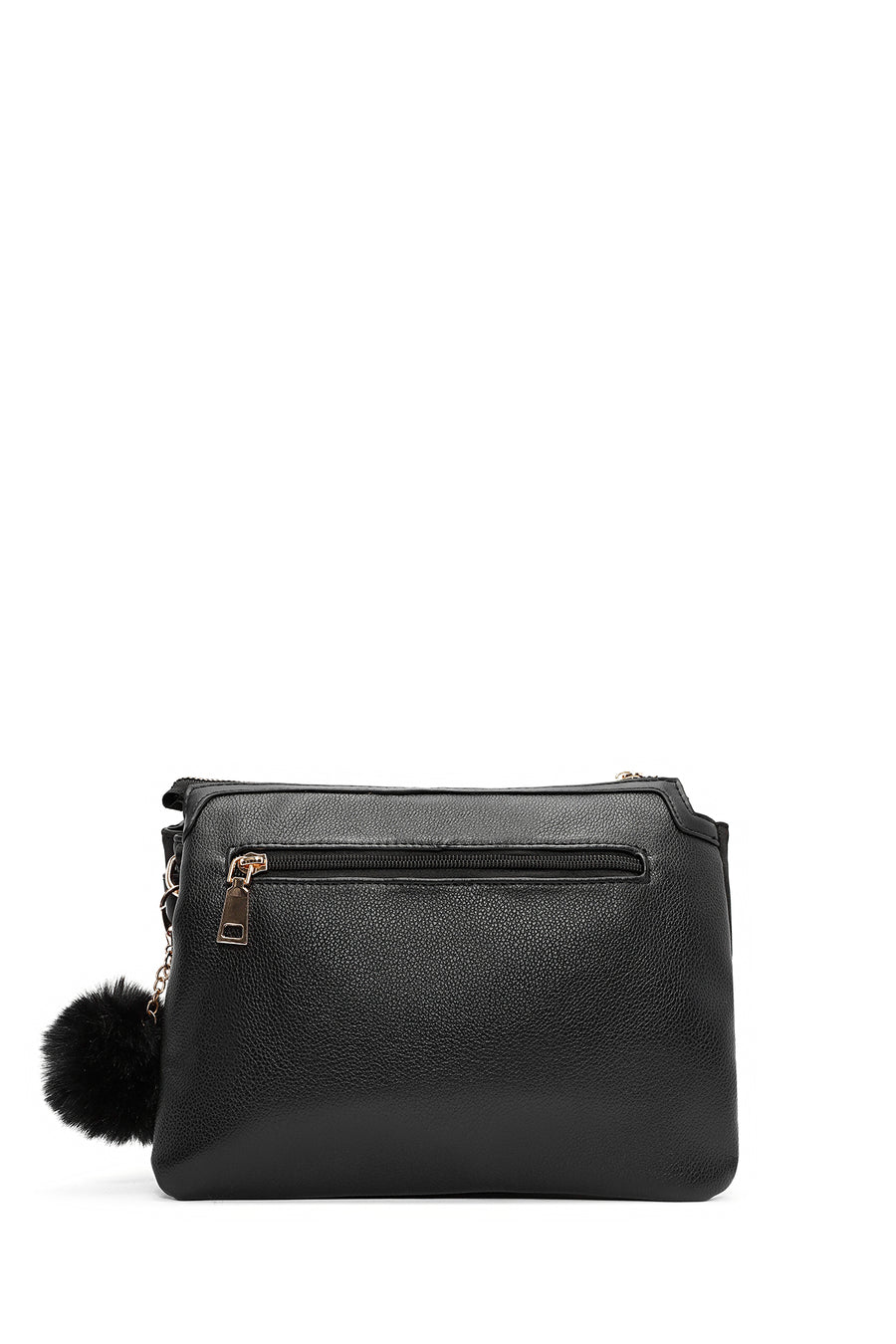 Woman Black Accessory-Detail Crossbody Bag