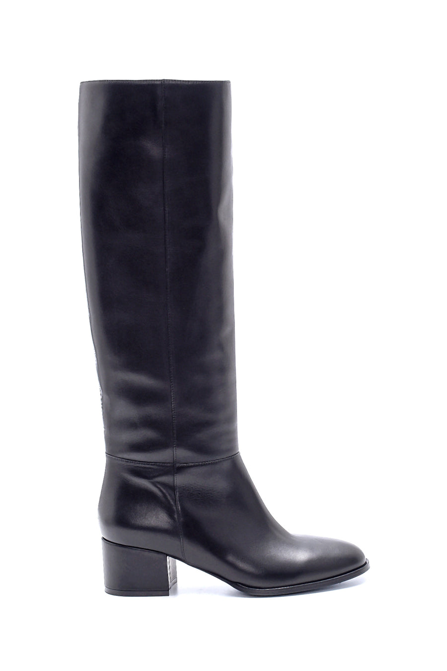 Women's Leather Heeled Boots 20WFD163918 | Derimod