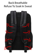 D-Pack Unisex Siyah Deri Sırt Çantası | Derimod