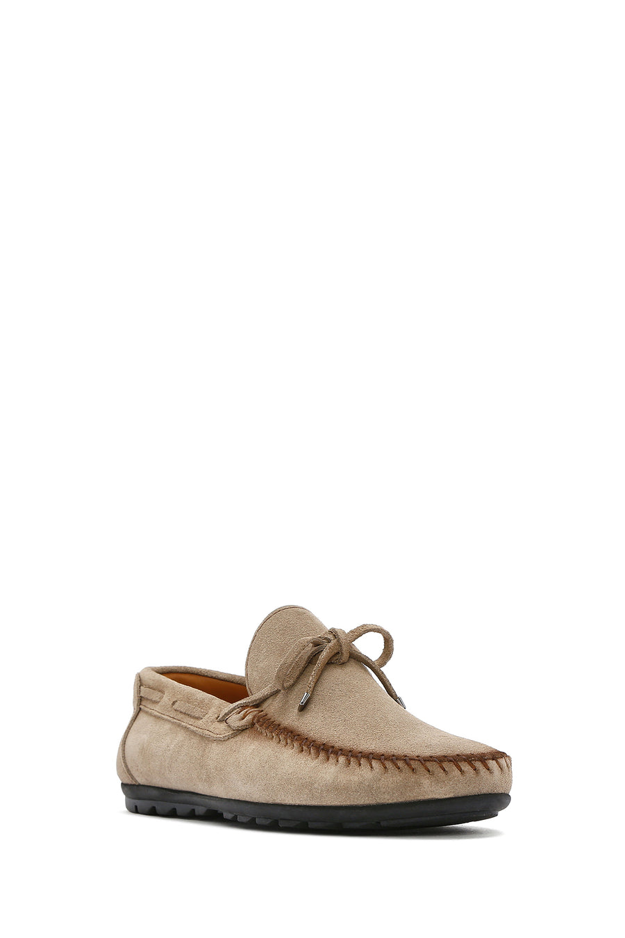 Men's Beige Suede Leather Casual Loafer