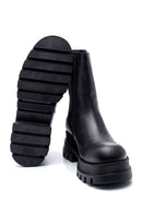 Women's Leather Thick Soled Chelsea Boots | Derimod