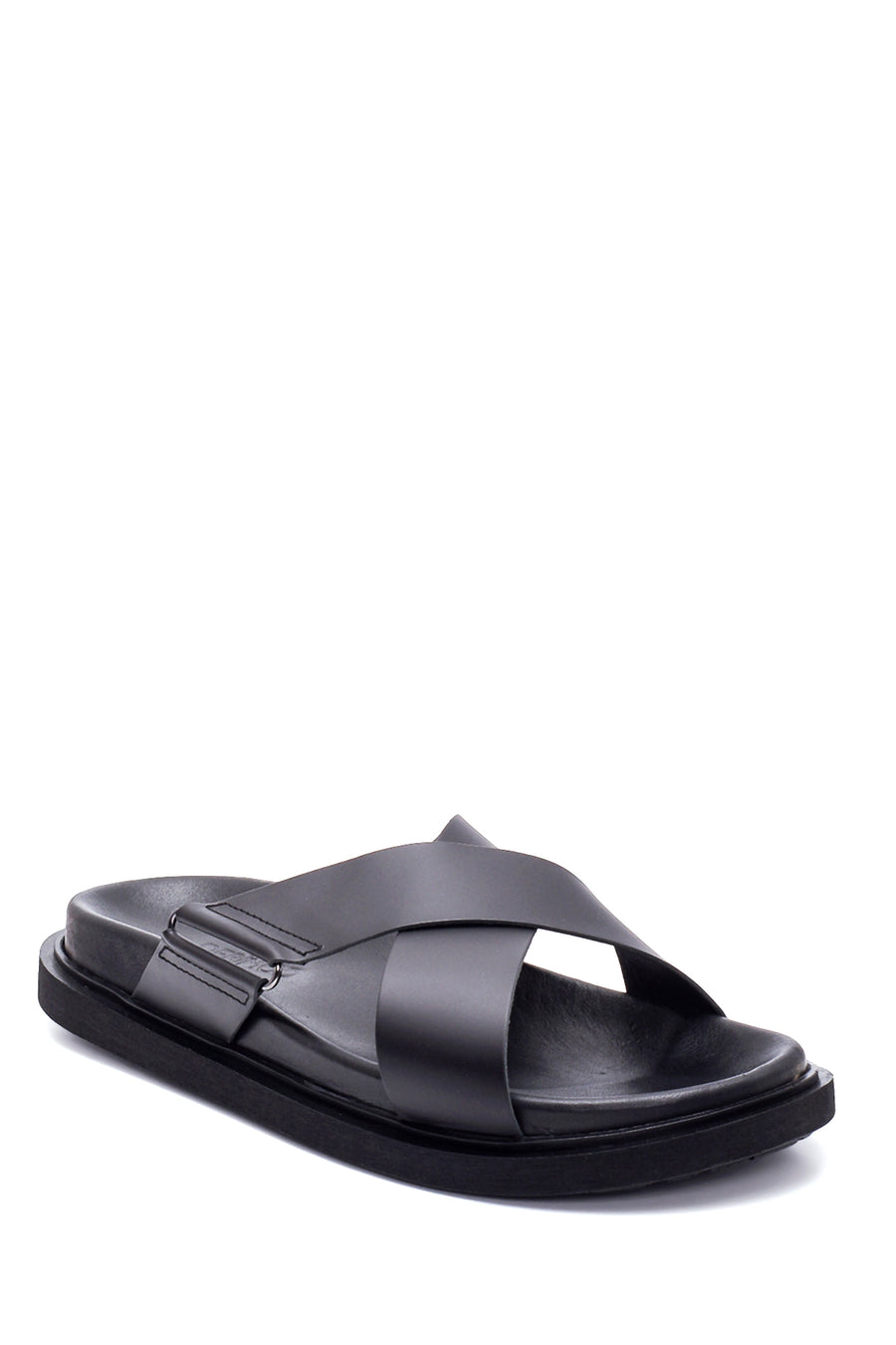 Men's Leather Slippers