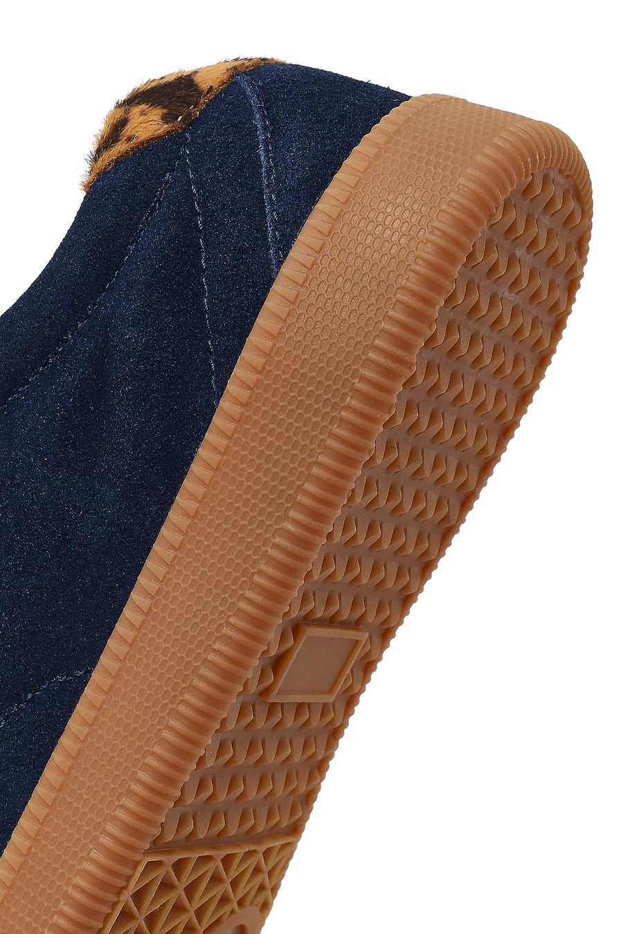 Derimod Studio Women's Navy Blue Lace-up Suede Sneaker