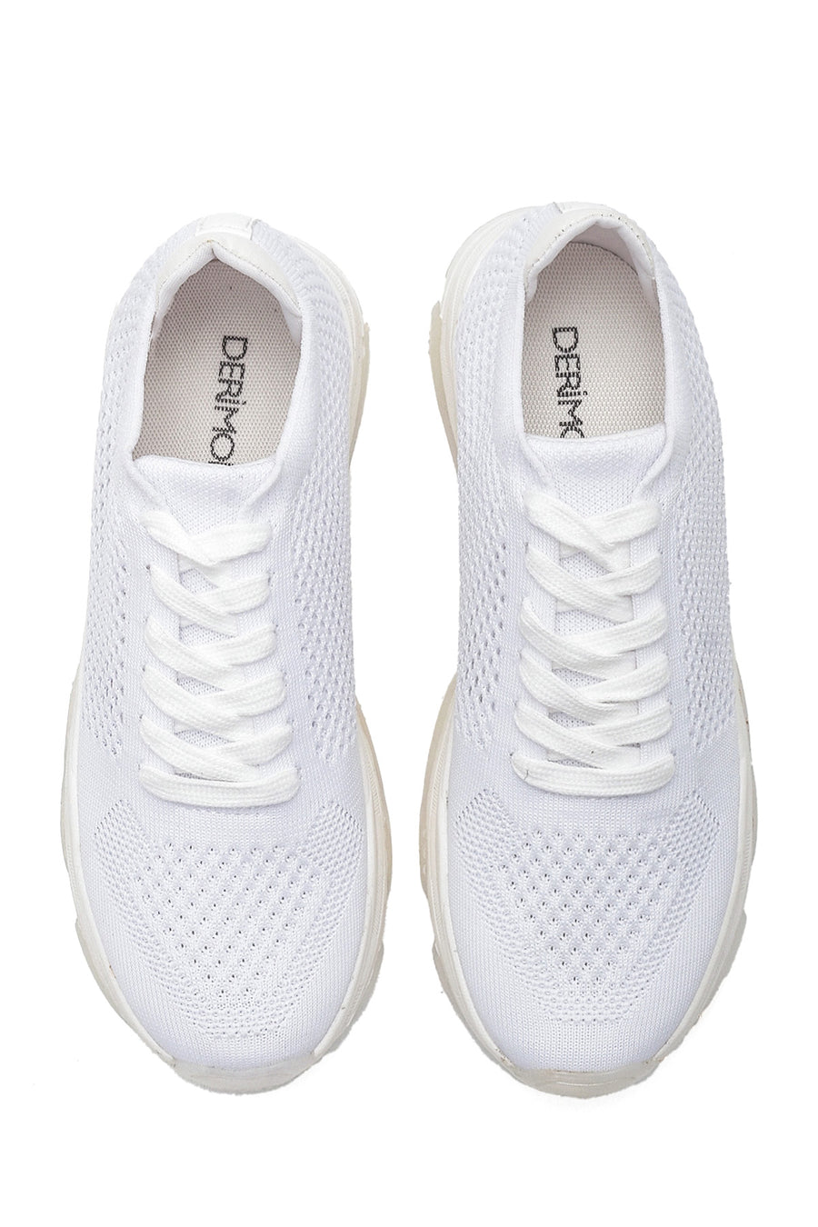 Kadın Beyaz Delikli Sneaker