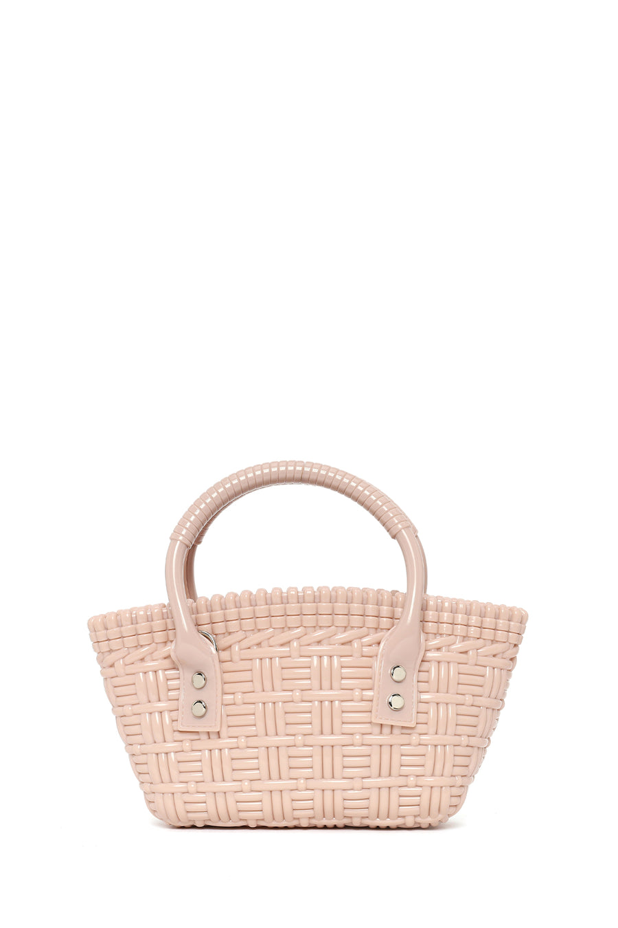 Women's Beige Long Strap Mini Jelly Handbag