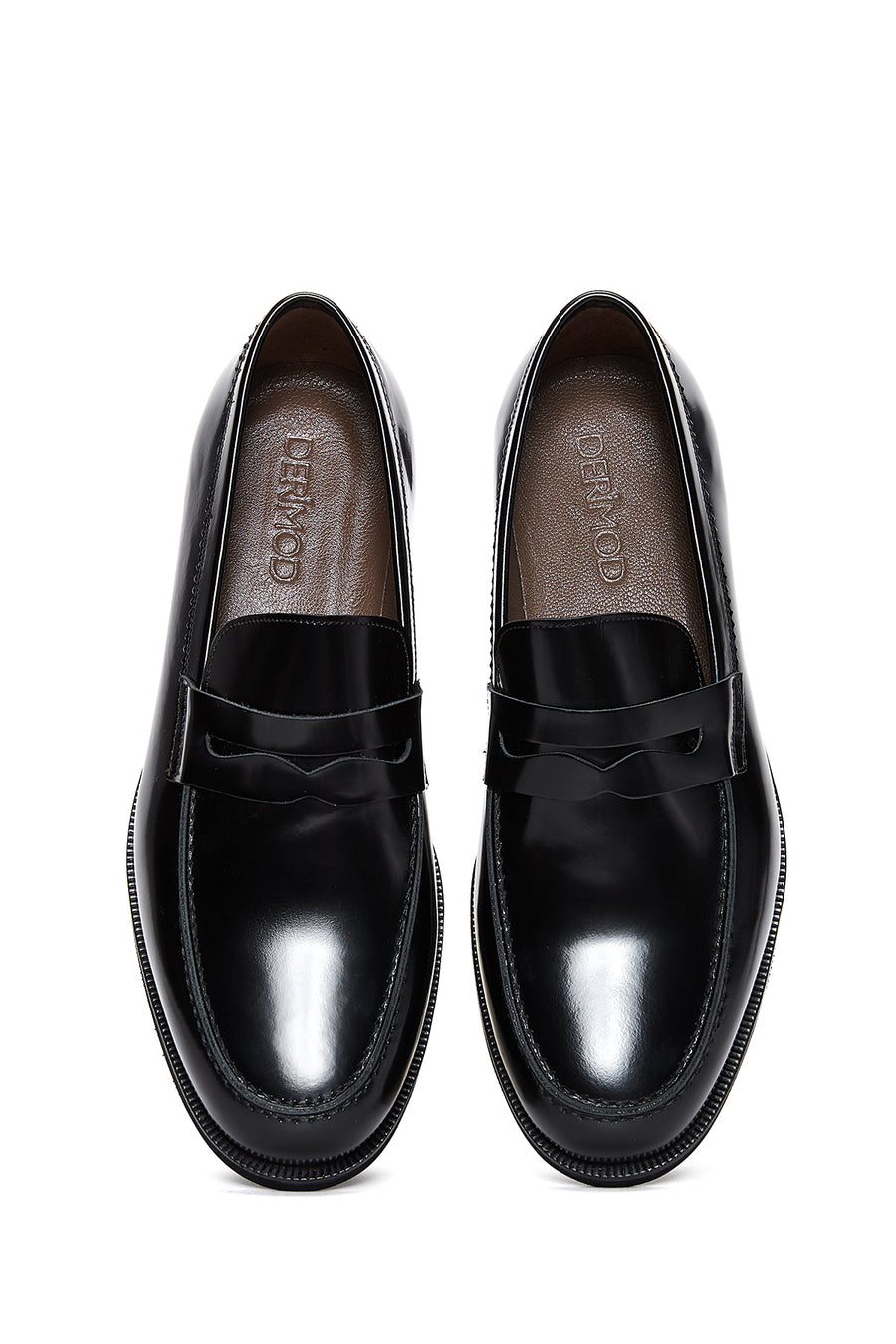
Men's Black Patent Leather Classic Loafer
