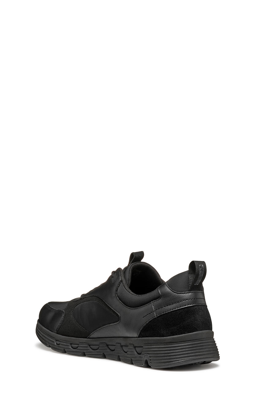Geox Men's Black U Spherica Ecub-4 Lace-Up Sneaker