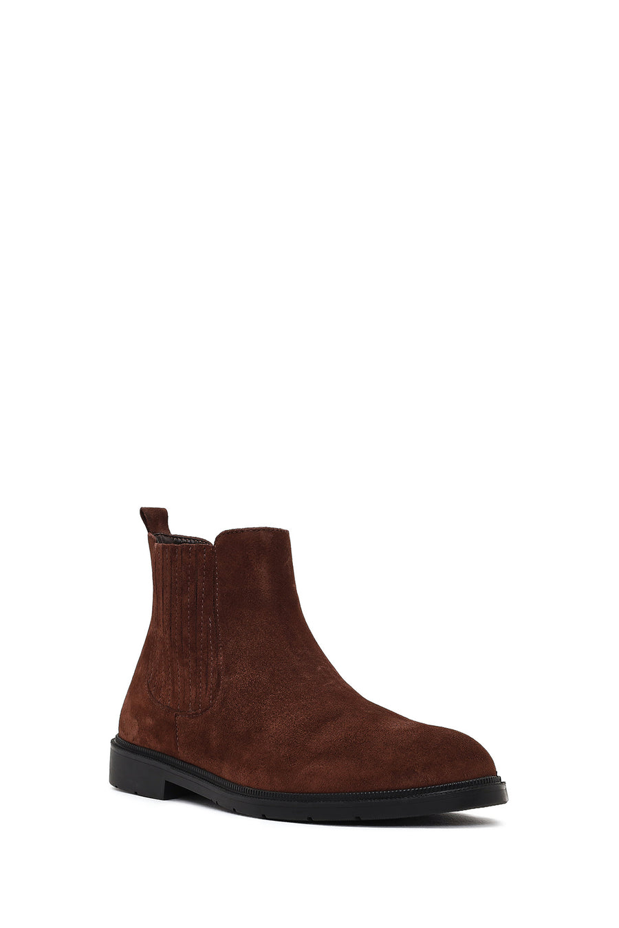 Men's Brown Suede Leather Chelsea Boot