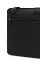 Men's Black Long Strap Leather Shoulder Bag | Derimod