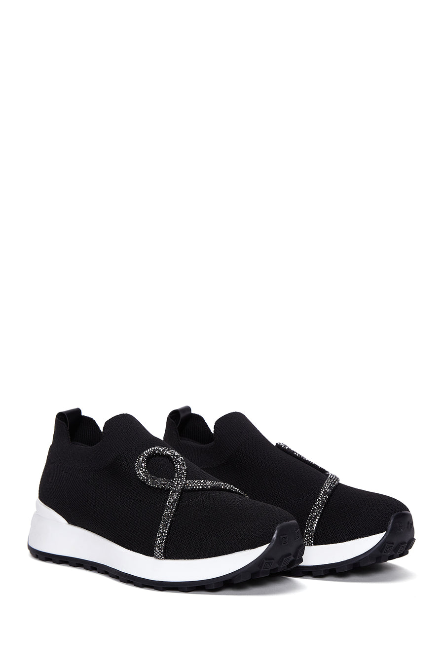 Women's Black Stone Sneaker
