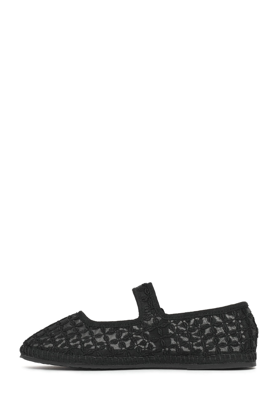 Women's Black Buckle Espadrilles
