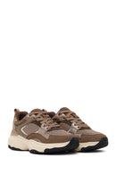 Woman Bronze Lace-Up Chunky Sneaker | Derimod