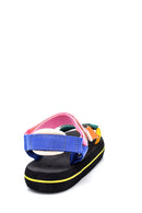 Women's Multicolored Flat Sandals | Derimod