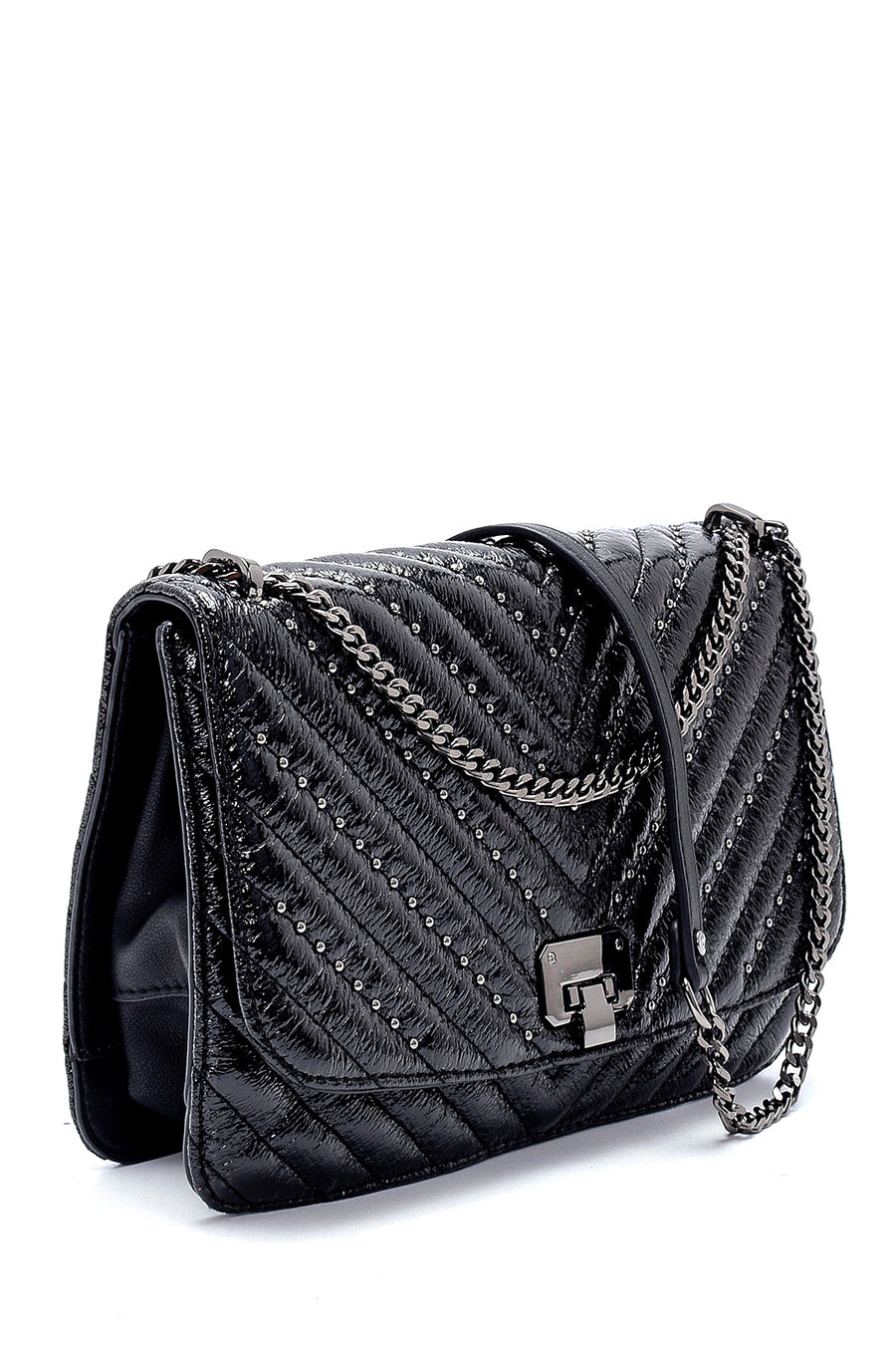 Women's Metallic Shoulder Bag