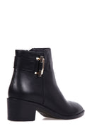 Women's Heeled Buckle Boots | Derimod