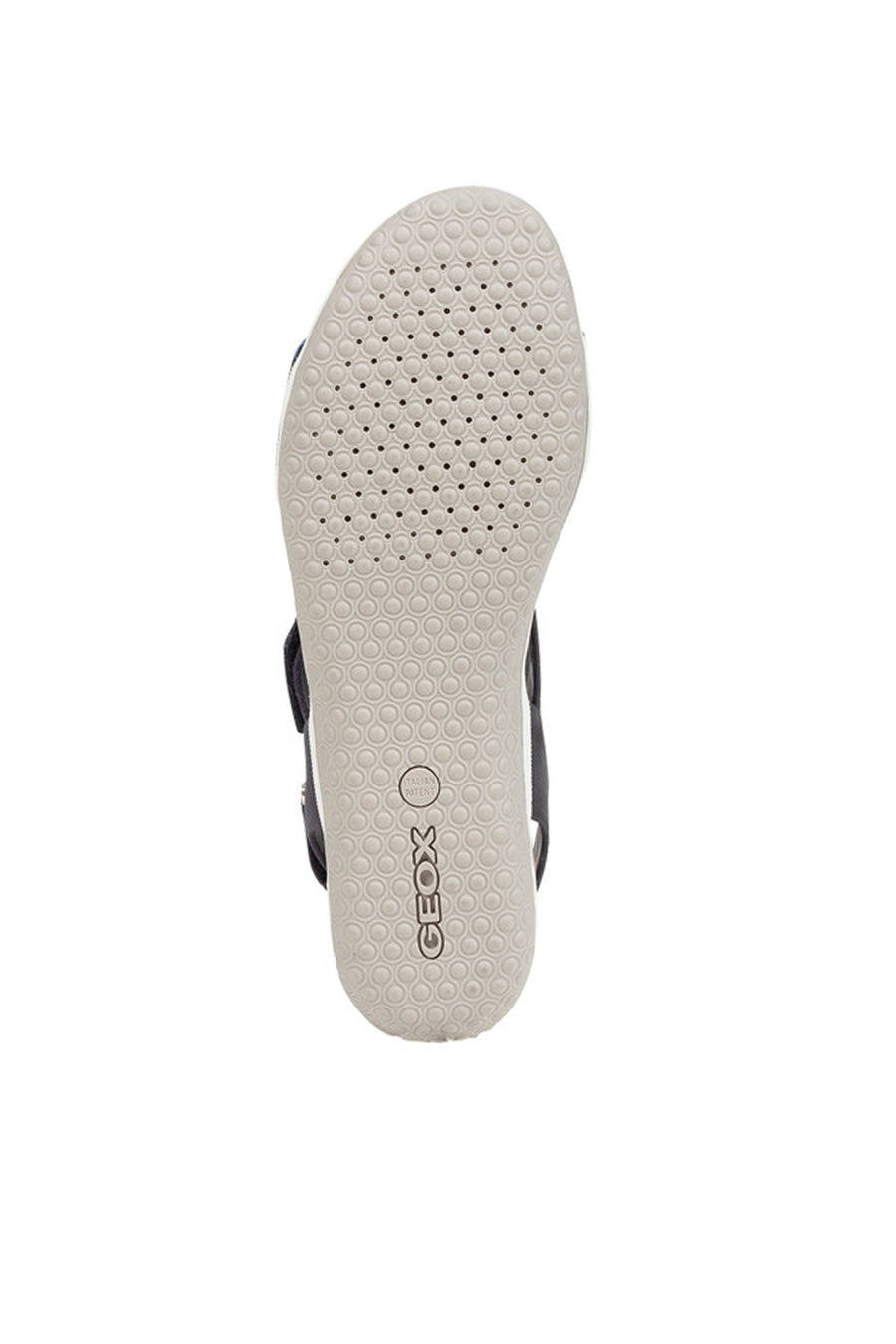Geox Women Navy Blue D S.Vega F - All Nub. Cow + Me. Le Leather Sandals