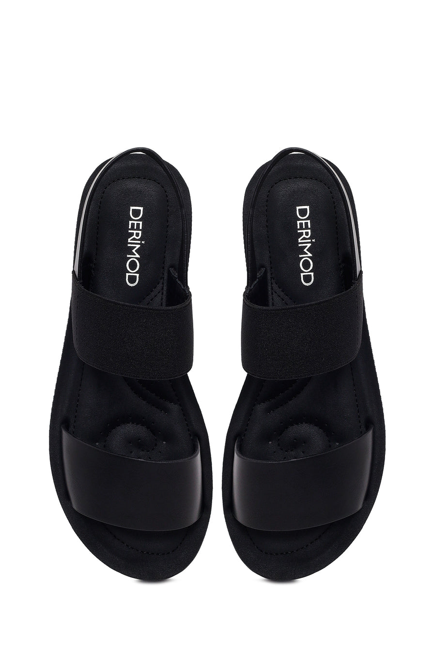 Woman Black Thick-Soled Sandal