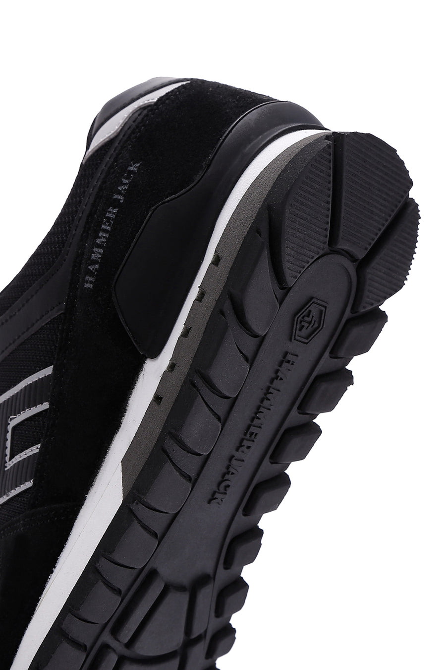 Hammer Jack Men's Black Leather Sneaker