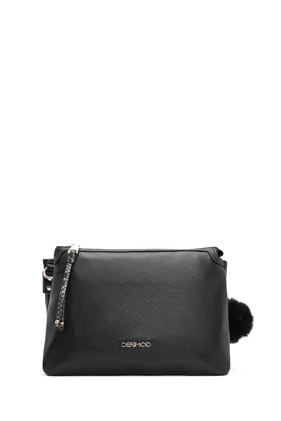 Woman Black Accessory-Detail Crossbody Bag