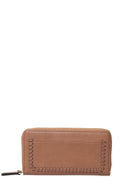 Women's Brown Faux Leather Wallet | Derimod