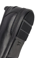 Men's Black Leather Casual Loafer | Derimod
