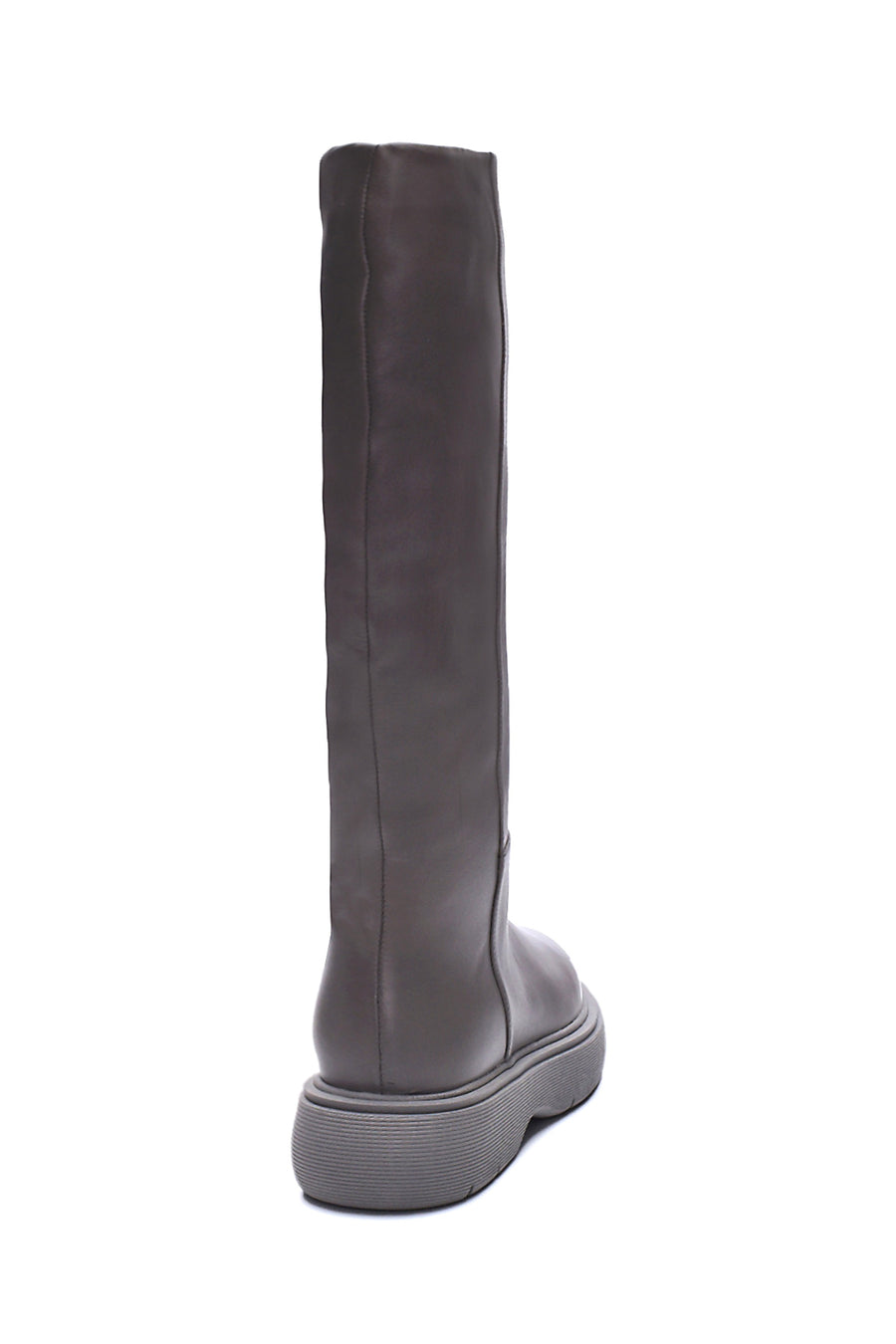 Women's Leather Thick Sole Boots
