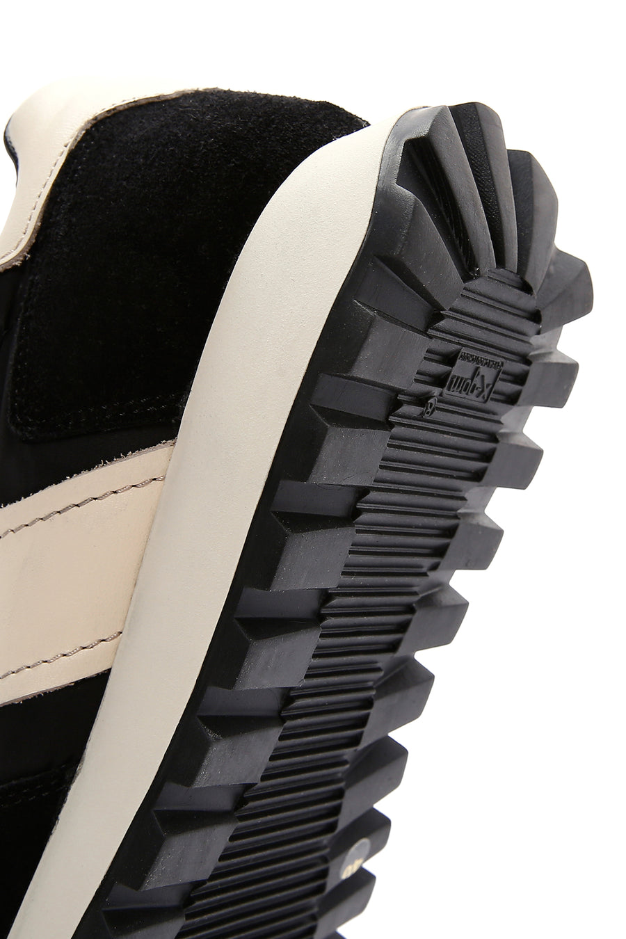 Men's Black Suede Leather Detailed Sneaker