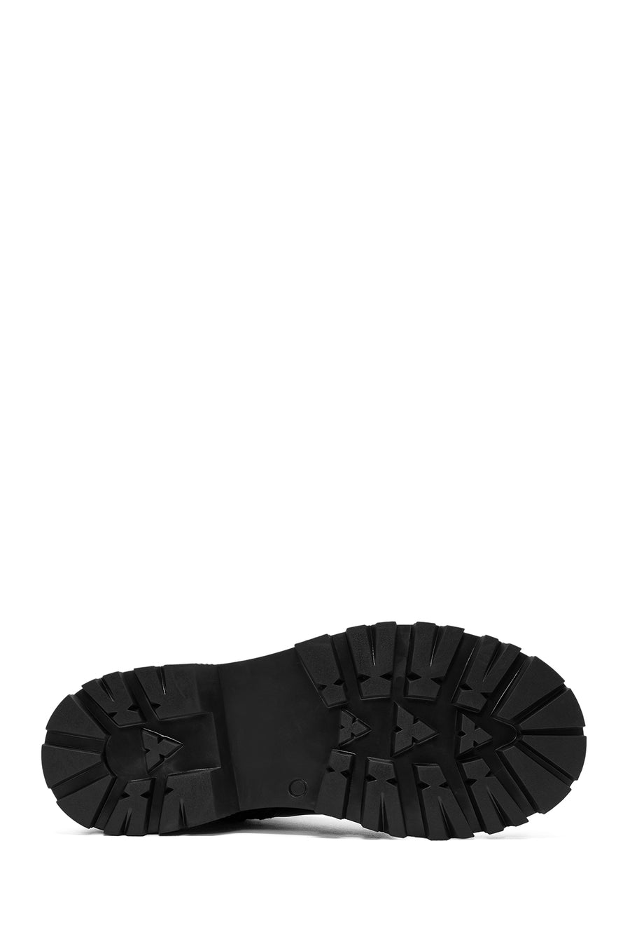 Men's Black Zippered Leather Casual Boots