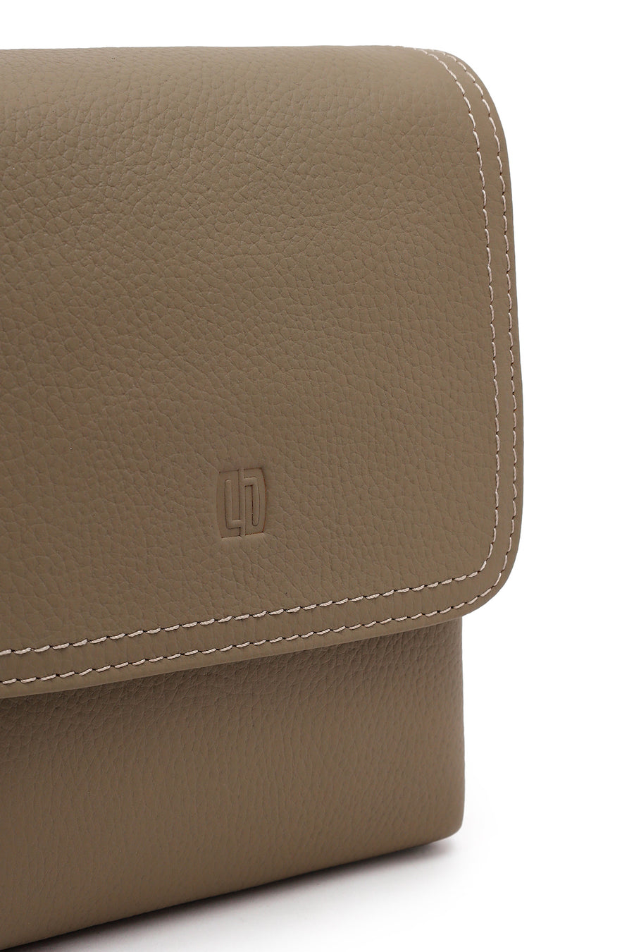 Male Mink Long-Strap Leather Messenger Bag