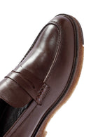 Erkek Kahverengi Deri Casual Loafer | Derimod