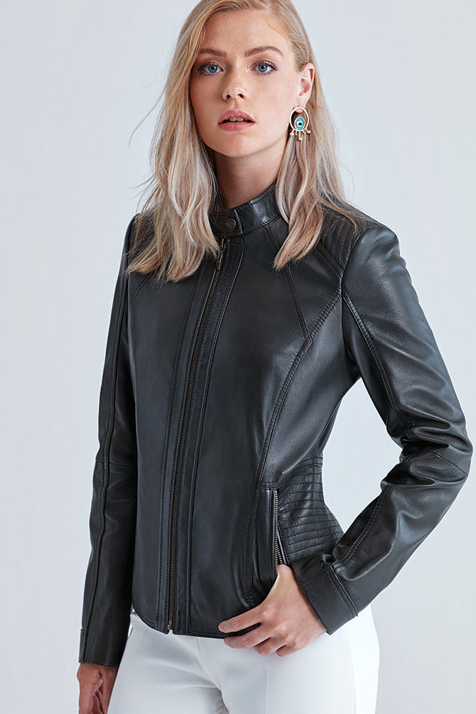 Norma Women's Leather Jacket