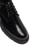 Men's Black Lace-Up Leather Casual Shoes | Derimod