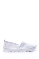 Kadın Dikiş Detaylı Deri Loafer | Derimod