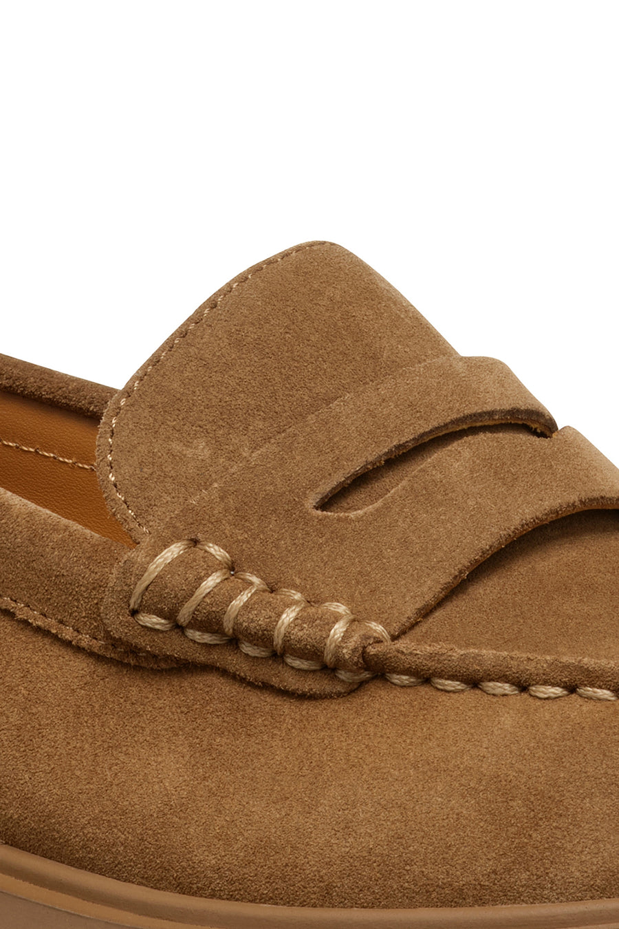 Geox Women's Tan Spherica Ec1 Suede Masculine Loafer