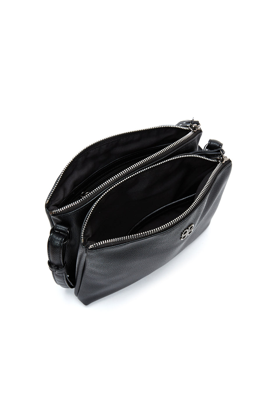 Women's Black Crossbody Bag
